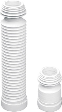 Pièce de raccordement WC universelle Ø 100/110 mm flexible longueur min. 220 mm max. 570 mm