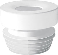 Raccord droit de WC Ø 100-110 mm, couleur blanc