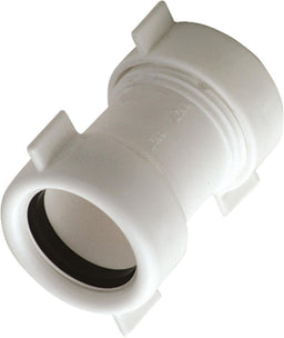 Manchon de raccordement en polypropylène blanc