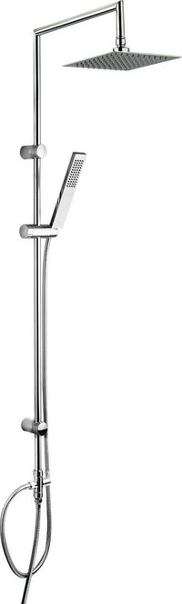 Duschsäule Eskil mit Handbrause und Kopfbrause 200x200mm Chrom