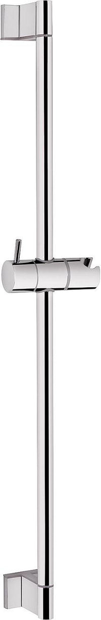 Barre de douche evenes Techno chromée avec support réglable d=20 x 700 mm