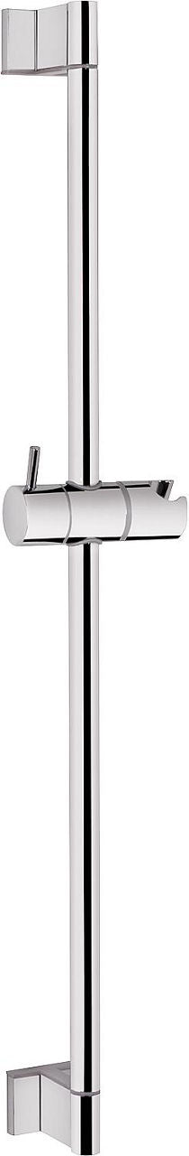 Barre de douche evenes Techno chromée avec support réglable d=20 x 700 mm