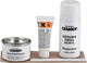 Kit de réparation blanc, accessoires : mastic 30g, durcisseur de mastic 8g, spray d'émail