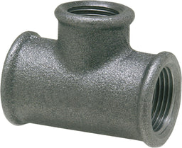 Raccord en fonte malléable, noir Pièce en T réduite à 90° (Femelle) Type 130 R dès 90 [93 088 03]