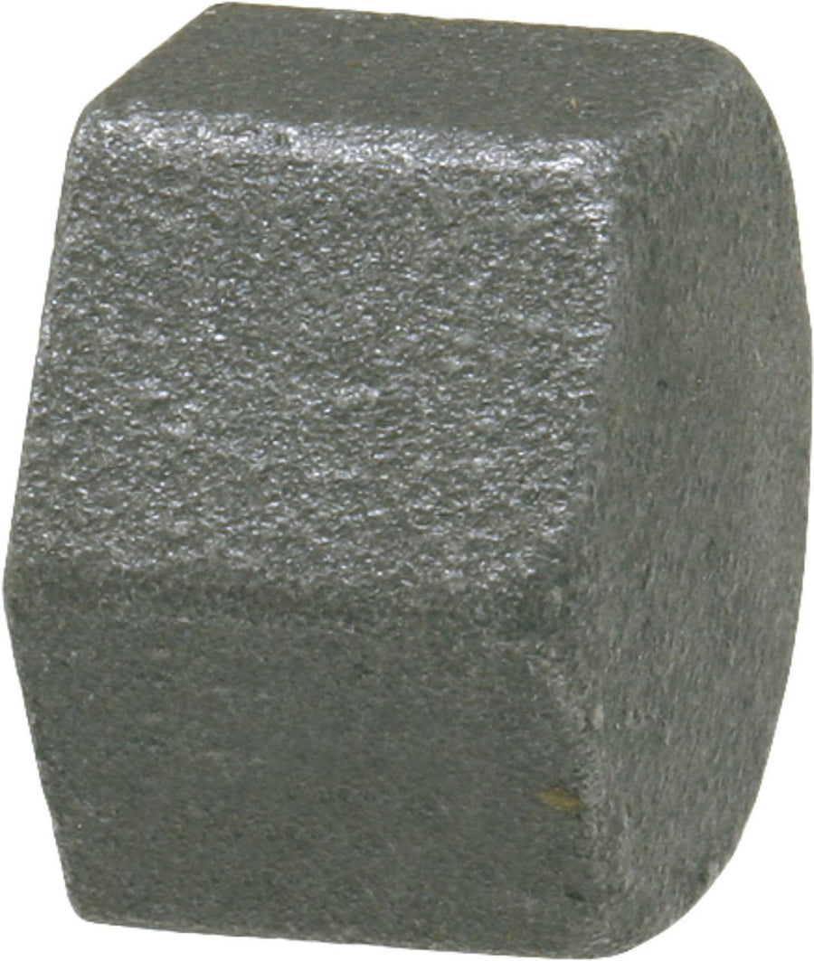 Raccord en fonte malléable noir, Bouchon (Femelle) type 300