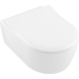 Pack combiné V&B Avento WC suspendu à fond creux + Abattant WC Slim- Seat Sofclose, blanc