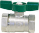 Robinet à boisseau sphérique eau potable Giacomini femelle × femelle, poignée papillon