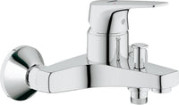 Mitigeur bain/douche apparent Grohe Bauflow saillie 131 mm chromé