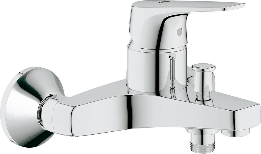Mitigeur bain/douche apparent Grohe Bauflow saillie 131 mm chromé