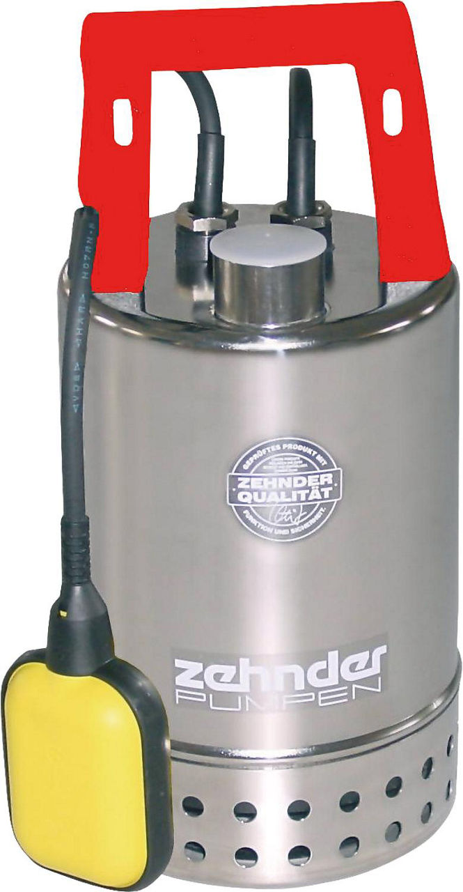 Pompe submersible pour eaux chargées inox E-ZW A