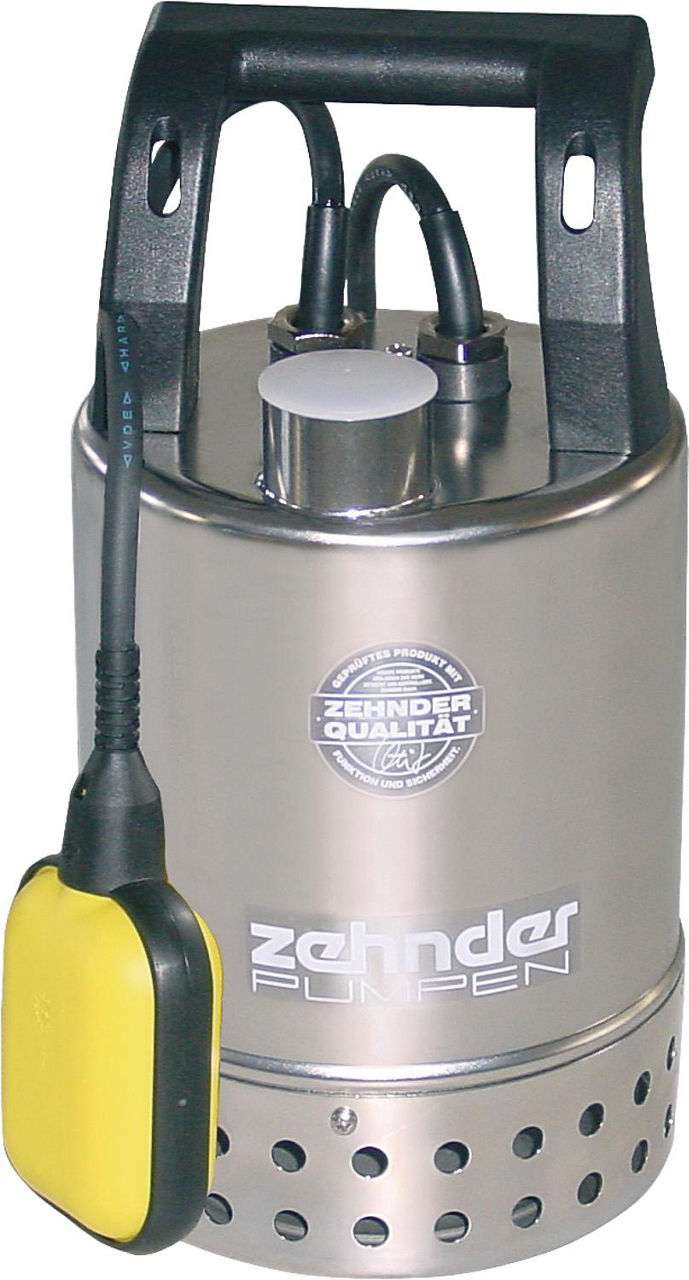Pompe submersible pour eaux chargées inox E-ZW A