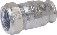 Raccord à compression en fonte malléable, embout femelle Type I pour eau et gaz Gebo