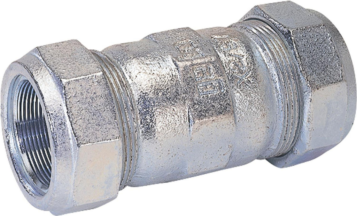 Manchon de compression en fonte malléable Type O pour eau et gaz Gebo