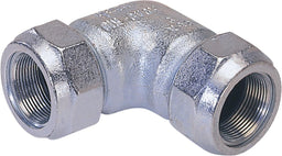 Coude 90° de compression en fonte malléable Type WO pour eau et gaz Gebo