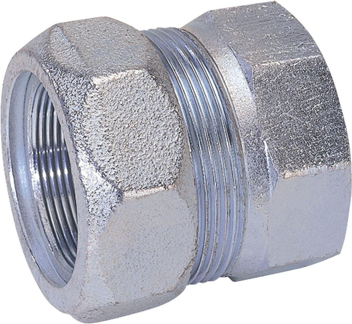 Bouchon de compression en fonte malléable Type EK pour eau et gaz Gebo