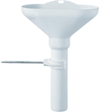 Entonnoir en plastique avec tube de réglage pour eau de fuite support mural inclus Otto Haas DN 40