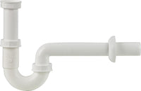 Siphon entonnoir DN 40 1 1/4", tube mural, L = 220 mm tube L = 140 mm / Ø 32 mm