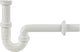 Siphon entonnoir DN 40 1 1/4", tube mural, L = 220 mm tube L = 140 mm / Ø 32 mm