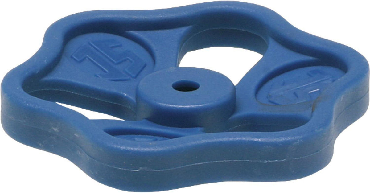 Volant bleu pour tête de vanne