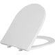 Abattant WC Geberit Acanto blanc, fermeture douce + Quick-Release
