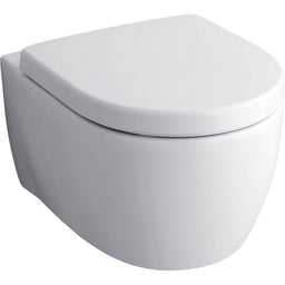 WC suspendu à fond creux Geberit ICon blanc, L x P x H:355x530x330mm