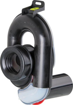 Siphon d'aspiration pour urinoir DN50 réglable en hauteur, sortie horizontale