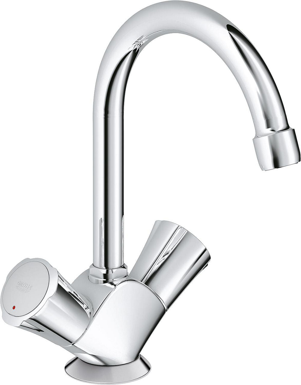 Mélangeur de lavabo Grohe Costa saillie 137mm chromé