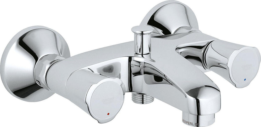 Mitigeur bain/douche 2 poignées apparent Grohe Costa saillie 144 mm chromé