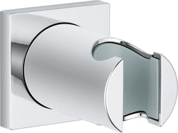 Support de douche mural Grohe Rainshower avec rosace carrée chrome