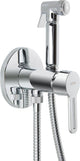 Kit mitigeur douche hygiène intime Enzan, avec corps encastré, douchette, flexible et support de douche