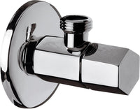Vanne d'angle Design Evando DN15 (1/2") x 10mm, sans joint