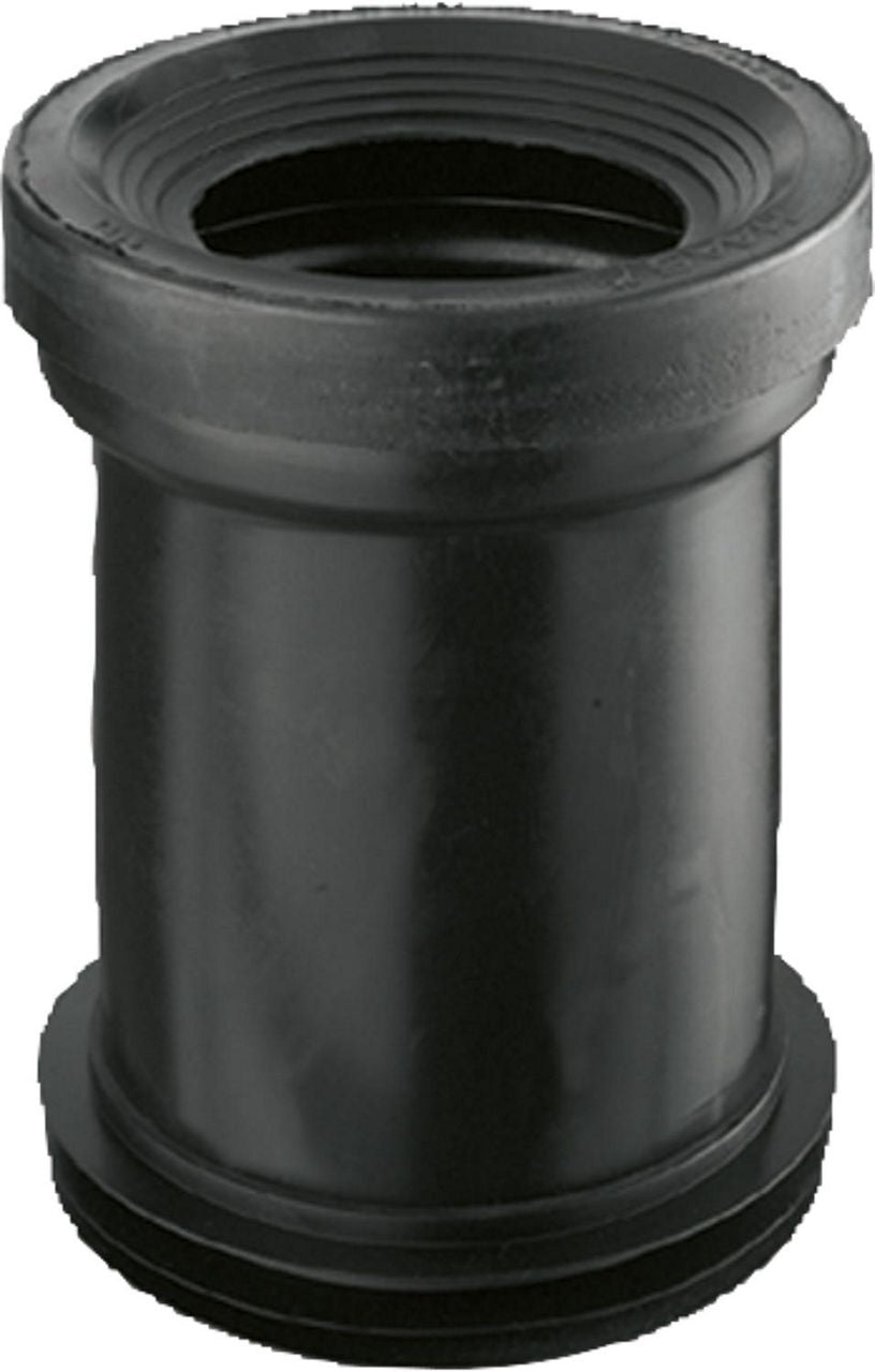 Raccord de WC, adapté pour manchon de WC Ø 120-125 mm Ø 110/110 mm, droit