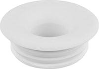 Clear rubber flush pipe connector for 28/32mm pressurised flush pipes connector=48mm