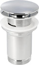 Soupape de vidange 1 1/4'' avec bouchon de fermeture (fonction Push)