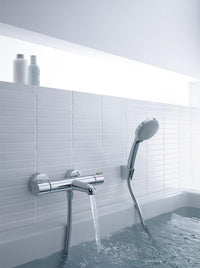 Thermostatique bain-douche apparent Hansgrohe Ecostat 1001 CL chromé