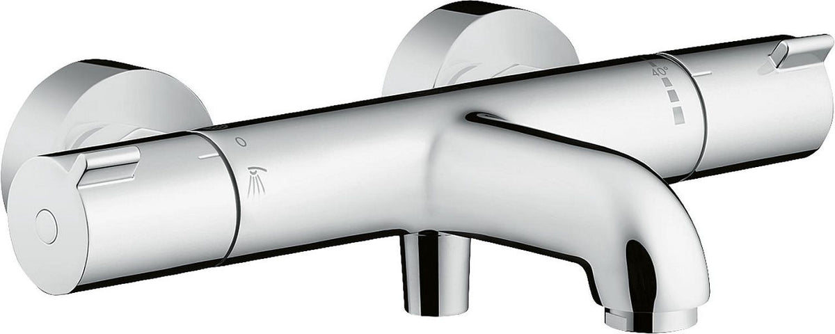 Thermostatique bain-douche apparent Hansgrohe Ecostat 1001 CL chromé