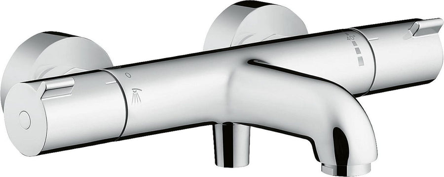 Thermostatique bain-douche apparent Hansgrohe Ecostat 1001 CL chromé