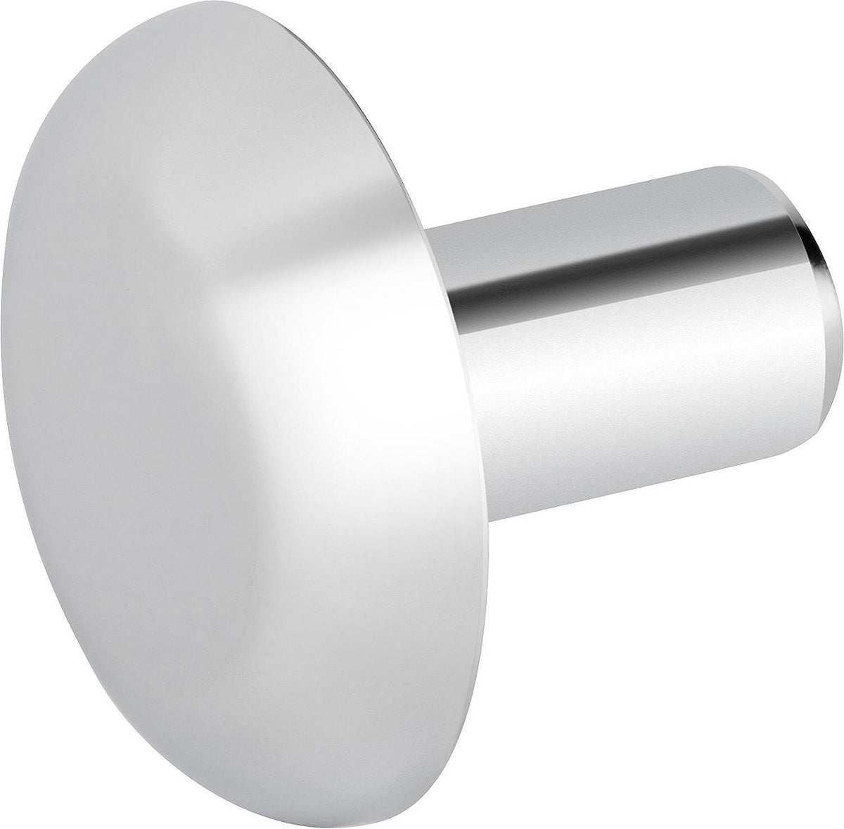 Rosace de fermeture en plastique chromé pour tuyaux de siphon 32mm