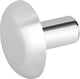 Rosace de fermeture en plastique chromé pour tuyaux de siphon 32mm