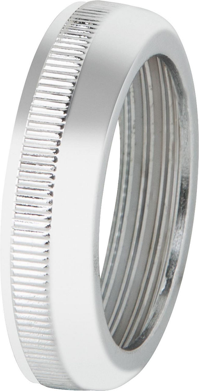 Écrou moletté en laiton chromé DN32 (1 1/4") pour tuyaux de siphon 32mm