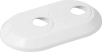 Rosace double excentrique de radiateur pour entraxe variable