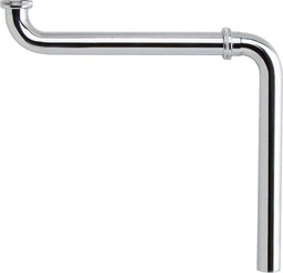 Coude gain de place laiton chromé, 32 × 300 mm