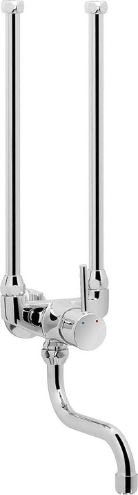 Mitigeur de lavabo KWC KWC saillie 150 mm chromé