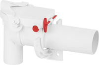 Double clapet anti-retour DN50 avec fermeture de secours, forme équerre