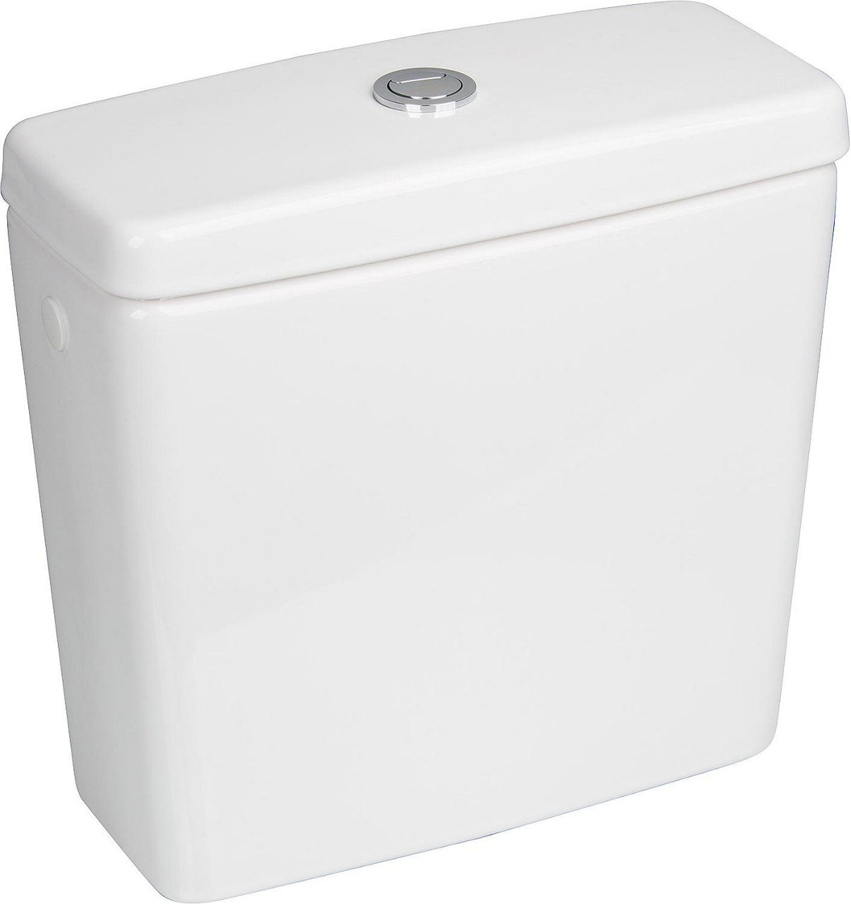 Réservoir de chasse Villeroy & Boch O.Novo blanc, arrivée latérale ou arrière, lxpxh: 385x180x390 mm