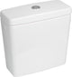 Réservoir de chasse Villeroy & Boch O.Novo blanc, arrivée latérale ou arrière, lxpxh: 385x180x390 mm