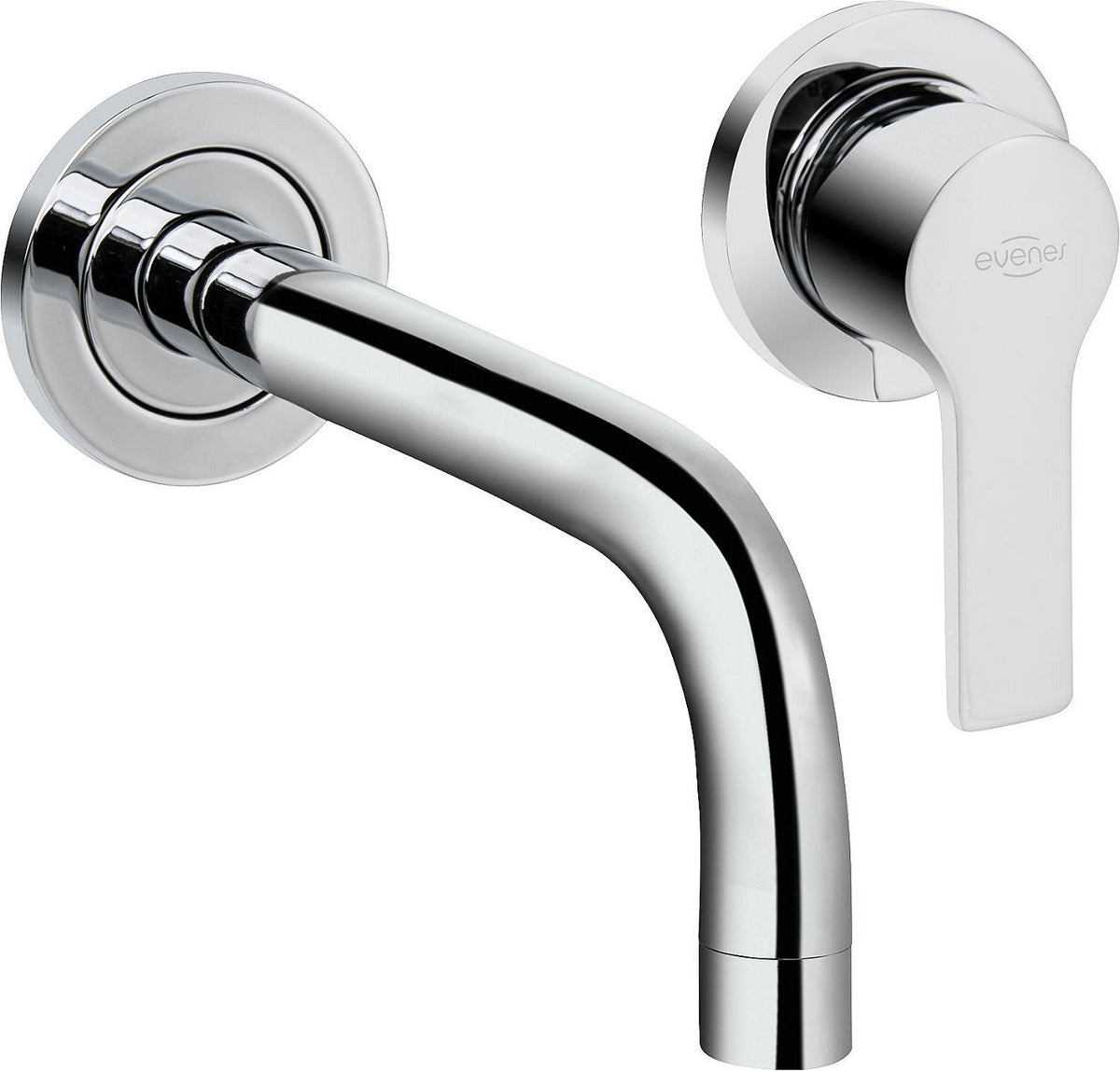 Mitigeur mural de lavabo Evenes Goodlife saillie 200mm chromé