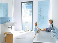 Mitigeur de lavabo Hansa Hansaprimo saillie 107 mm chromé