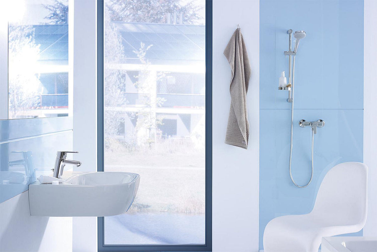 Mitigeur douche apparent Hansa Hansaprimo saillie 153 mm chromé