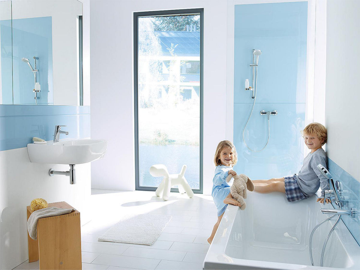 Mitigeur douche apparent Hansa Hansaprimo saillie 153 mm chromé
